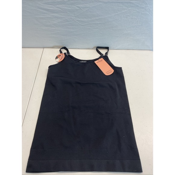 NEW Shapermint Women's All Day Every Day Tank Cami Black Large - Picture 1 of 7